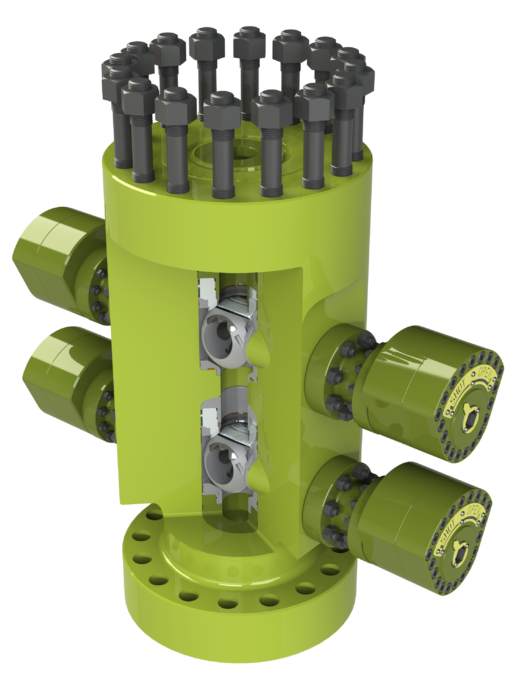 Open-Water Well Entry Valve - dual or triple cavity