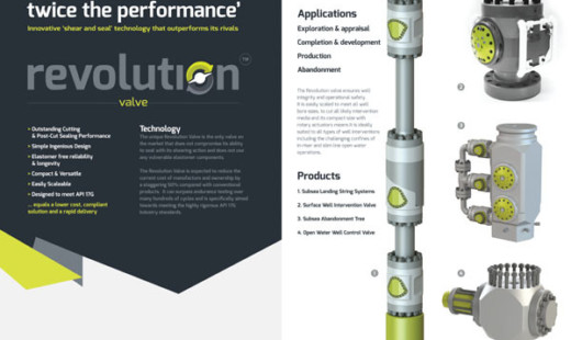 Revolution Valve Technology launched at OTC: A Revolution in Well Control Safety
