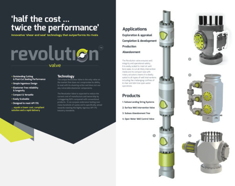 Revolution Valve Technology launched at OTC: A Revolution in Well Control Safety